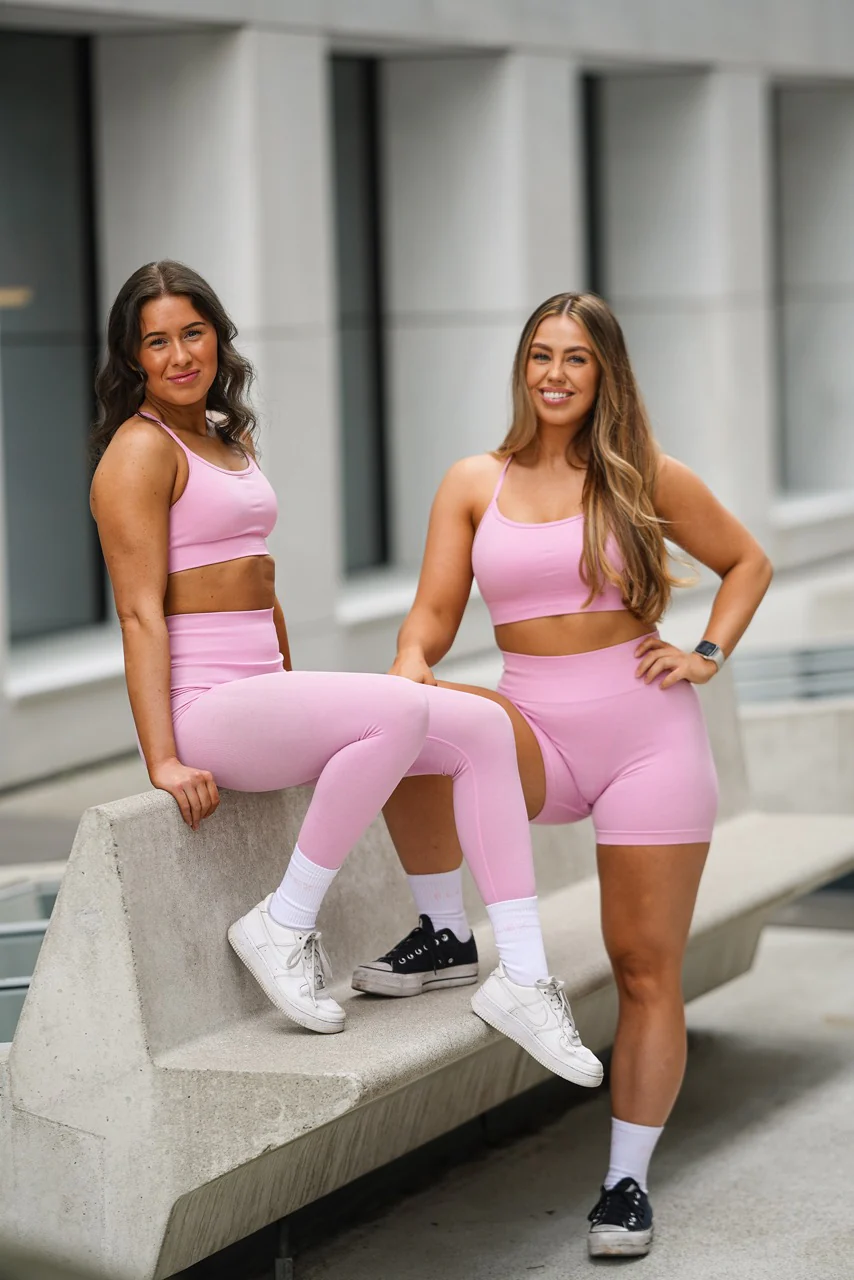 Accelera Tights - Baby Pink - Image 8