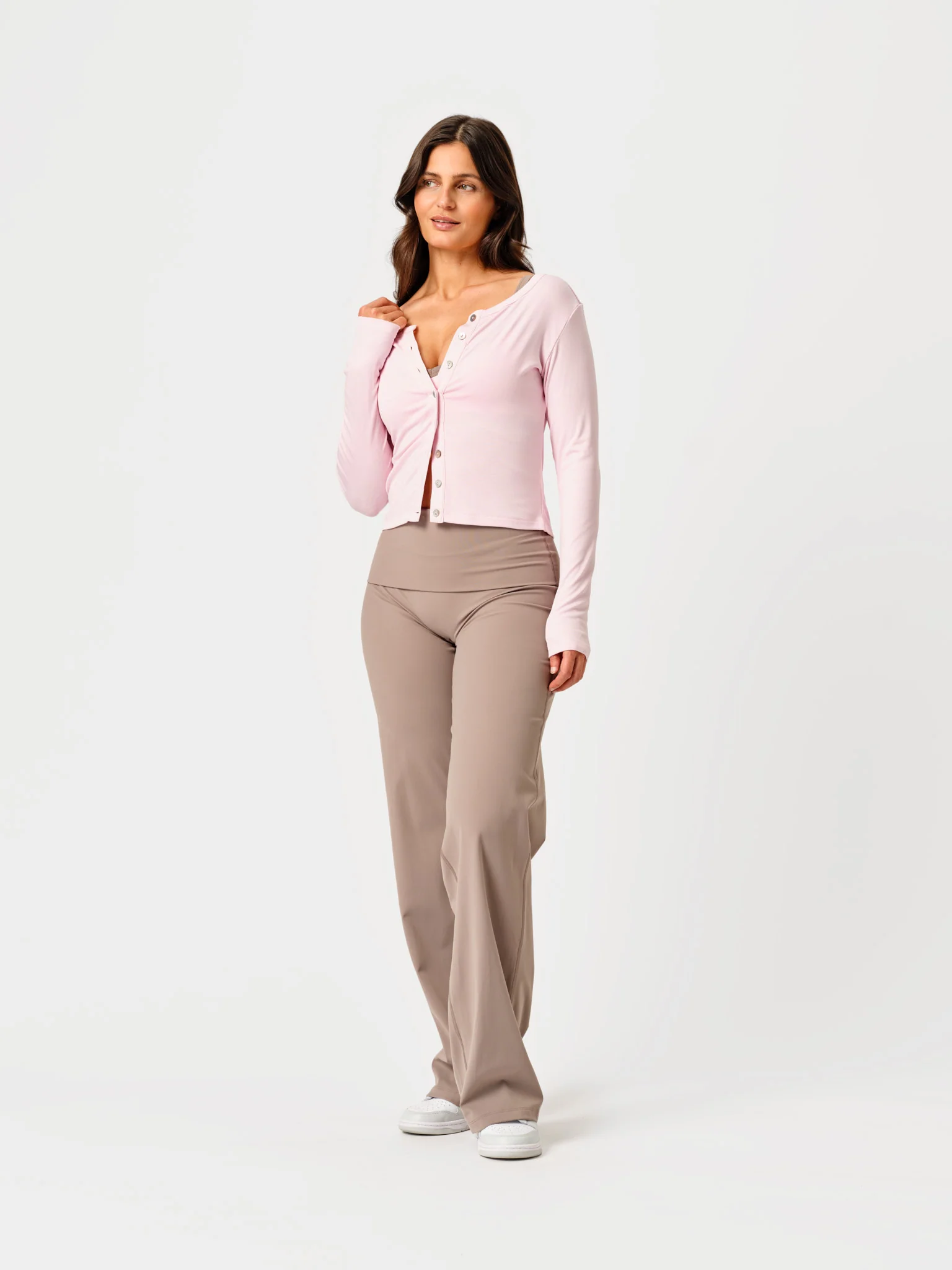 Cardigan button up Baby Pink - Image 6