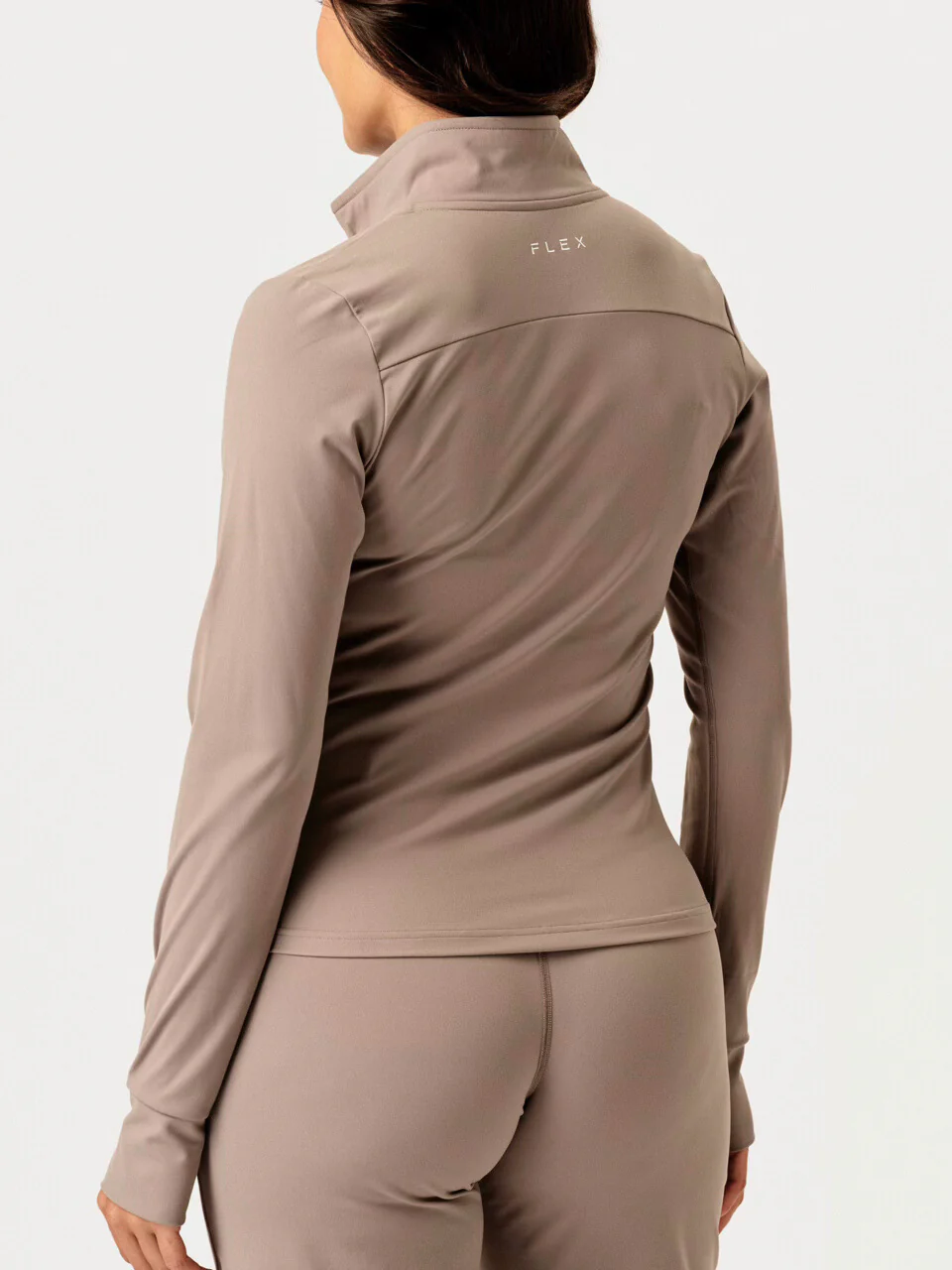 Core Zip Jacket Latte - Image 2