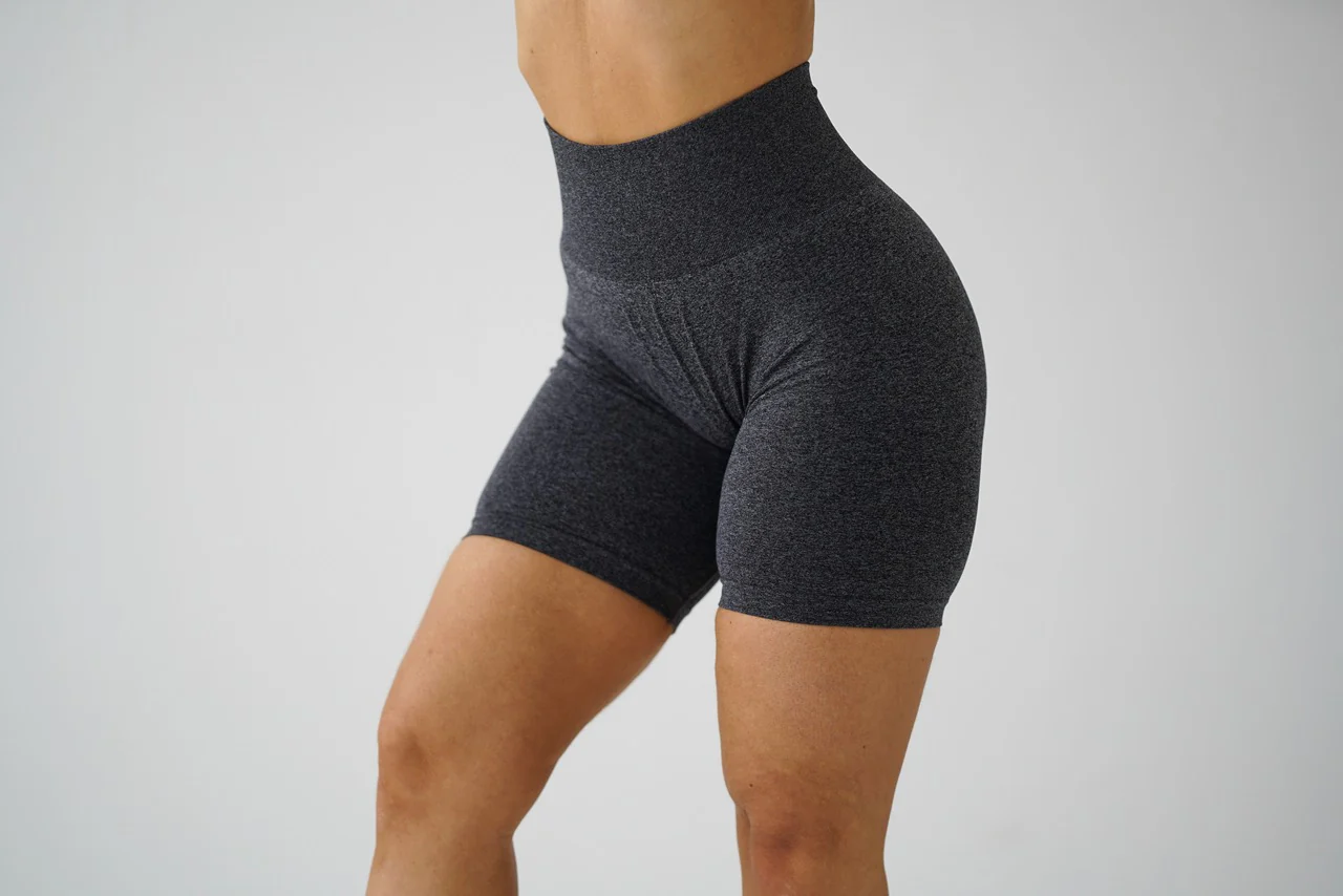 Curve Shorts - Black grey - Image 2