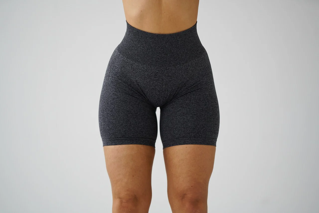 Curve Shorts - Black grey - Image 3