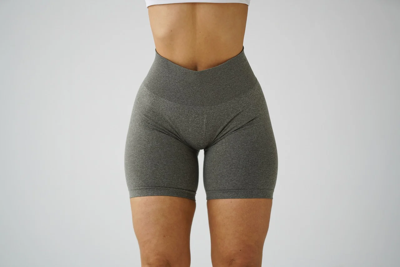 Curve Shorts - Khaki - Image 2