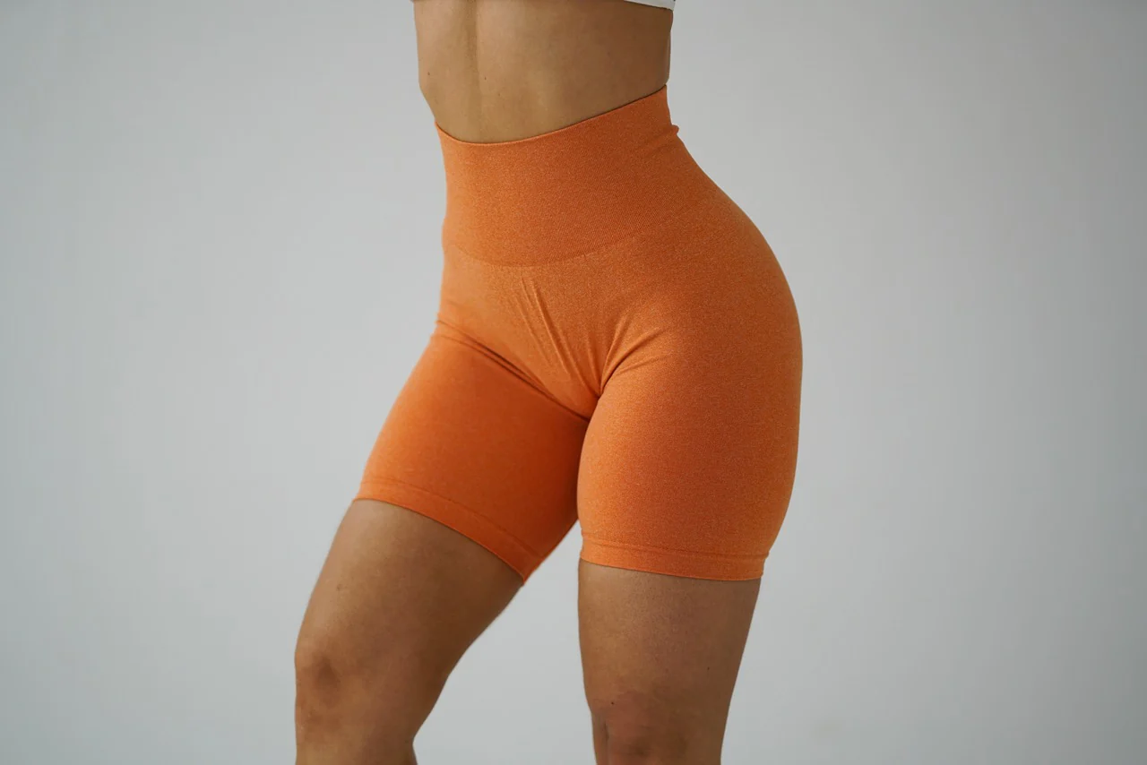 Curve Shorts - Orange - Image 2