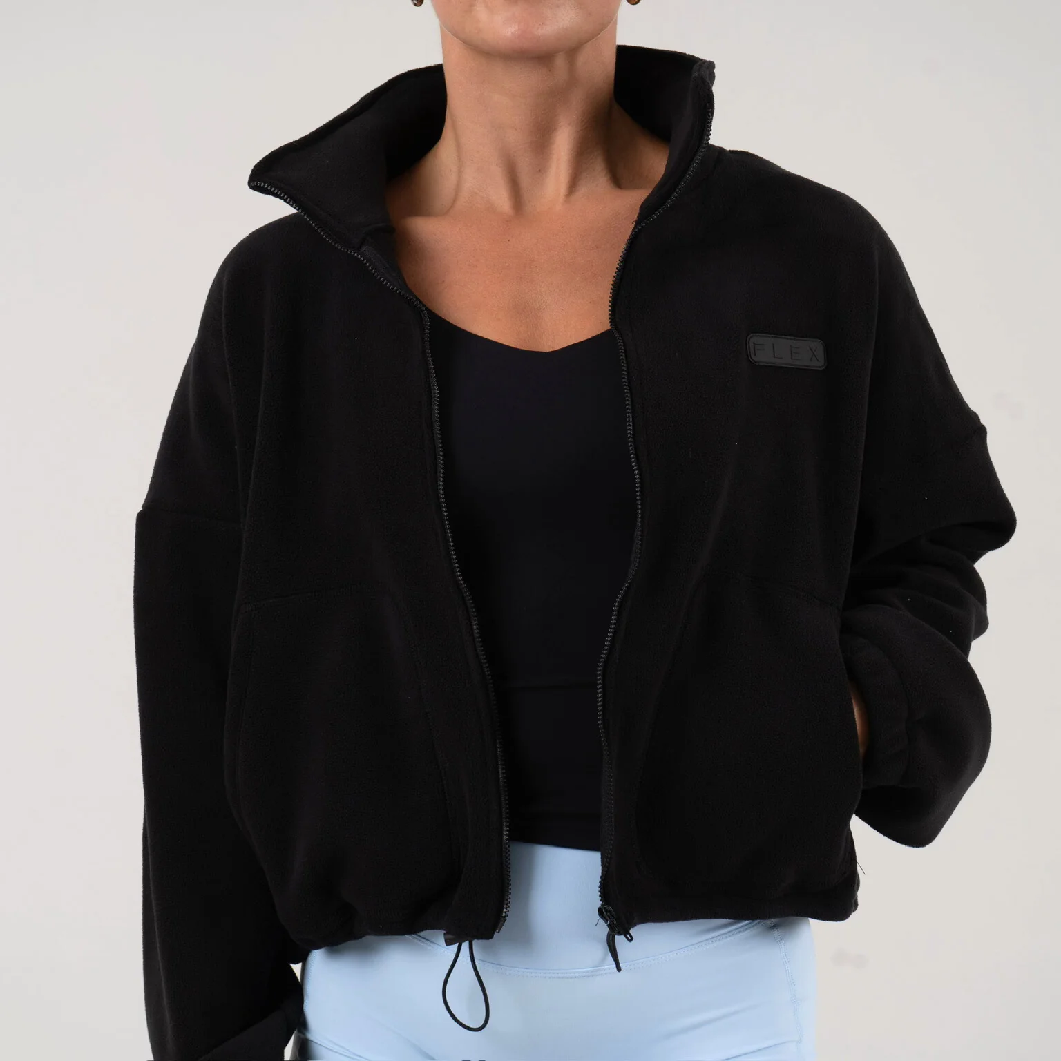 Everyday pocket Fleece - Black - Image 2