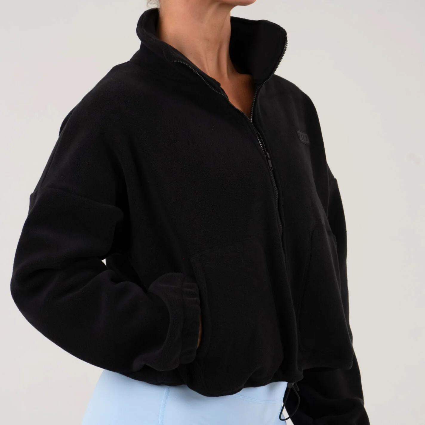 Everyday pocket Fleece - Black - Image 3