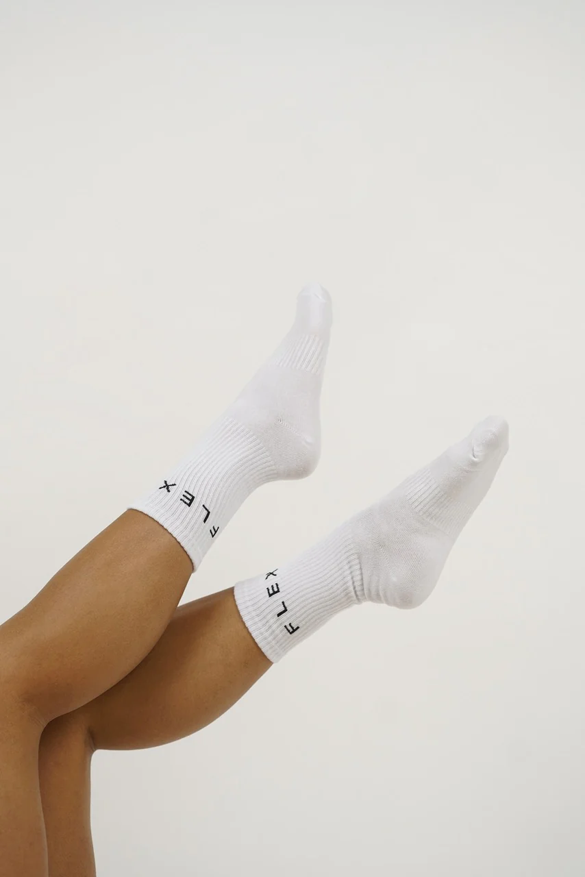 Flex Crew socks - Black - Image 2