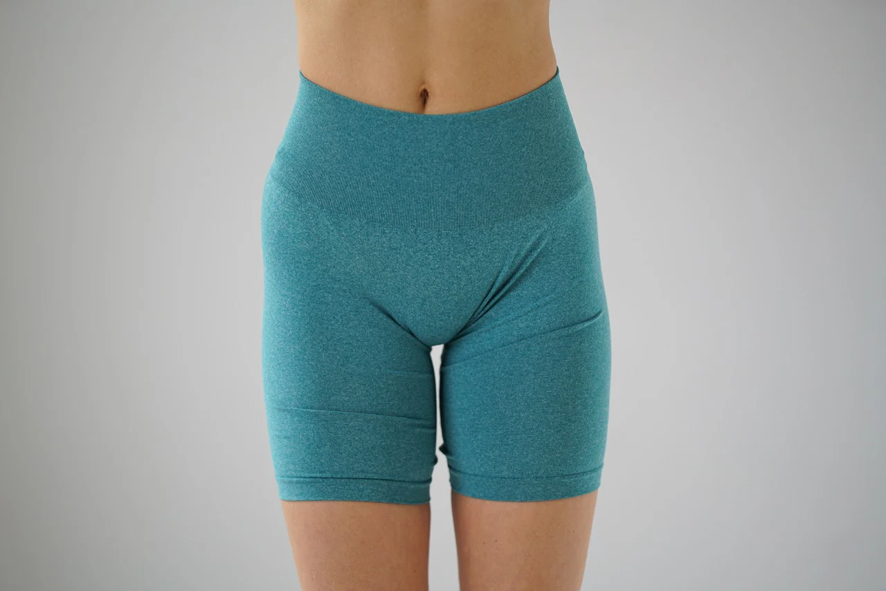 Curve Shorts - Teal - Image 3