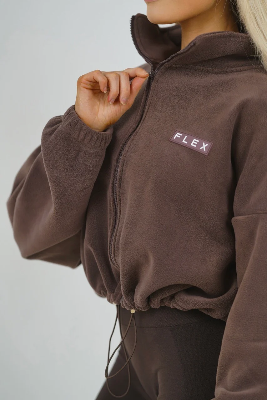 Flex Fleece - Brown - Image 3