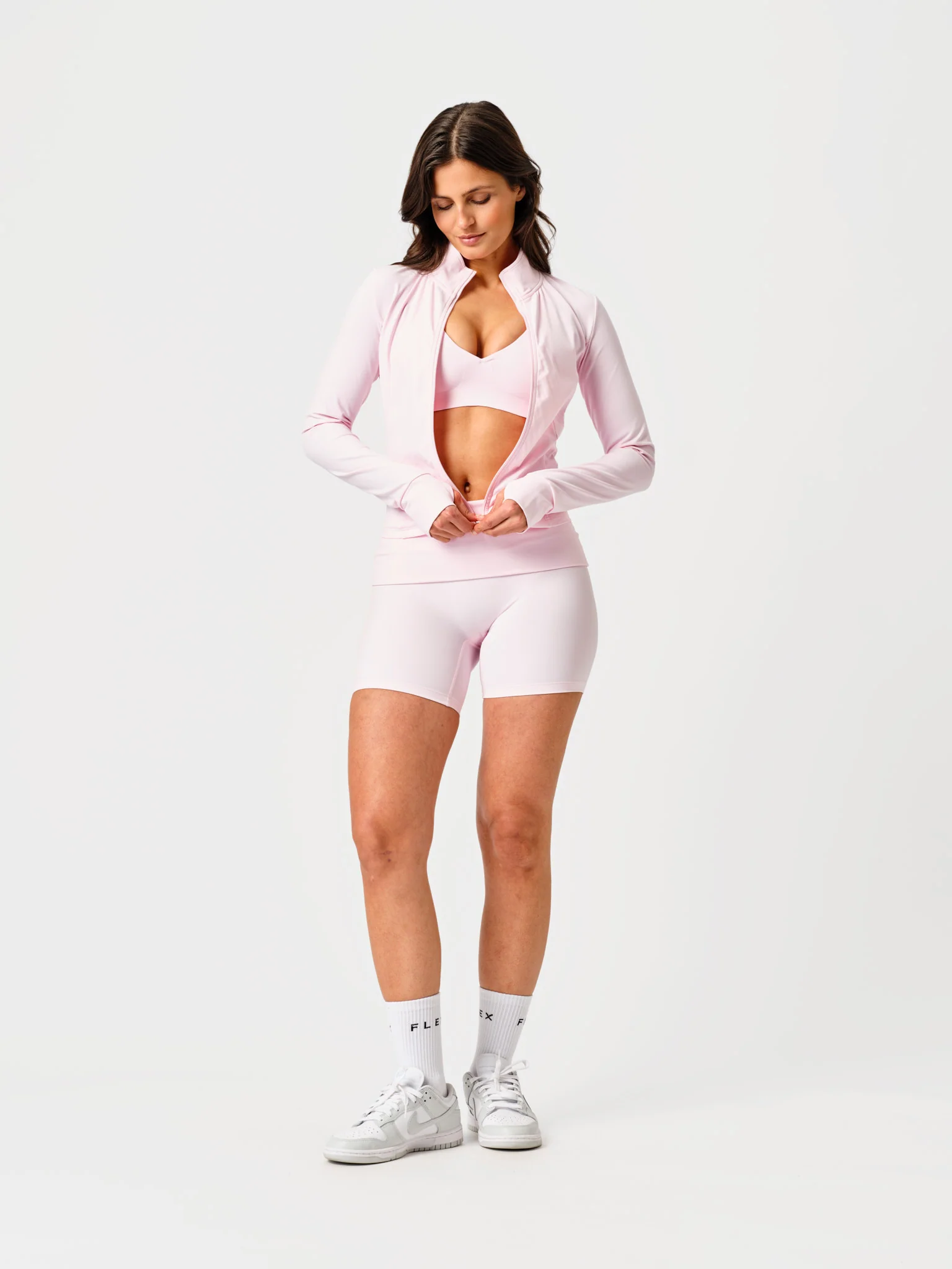 Foldover Shorts Baby Pink - Image 5