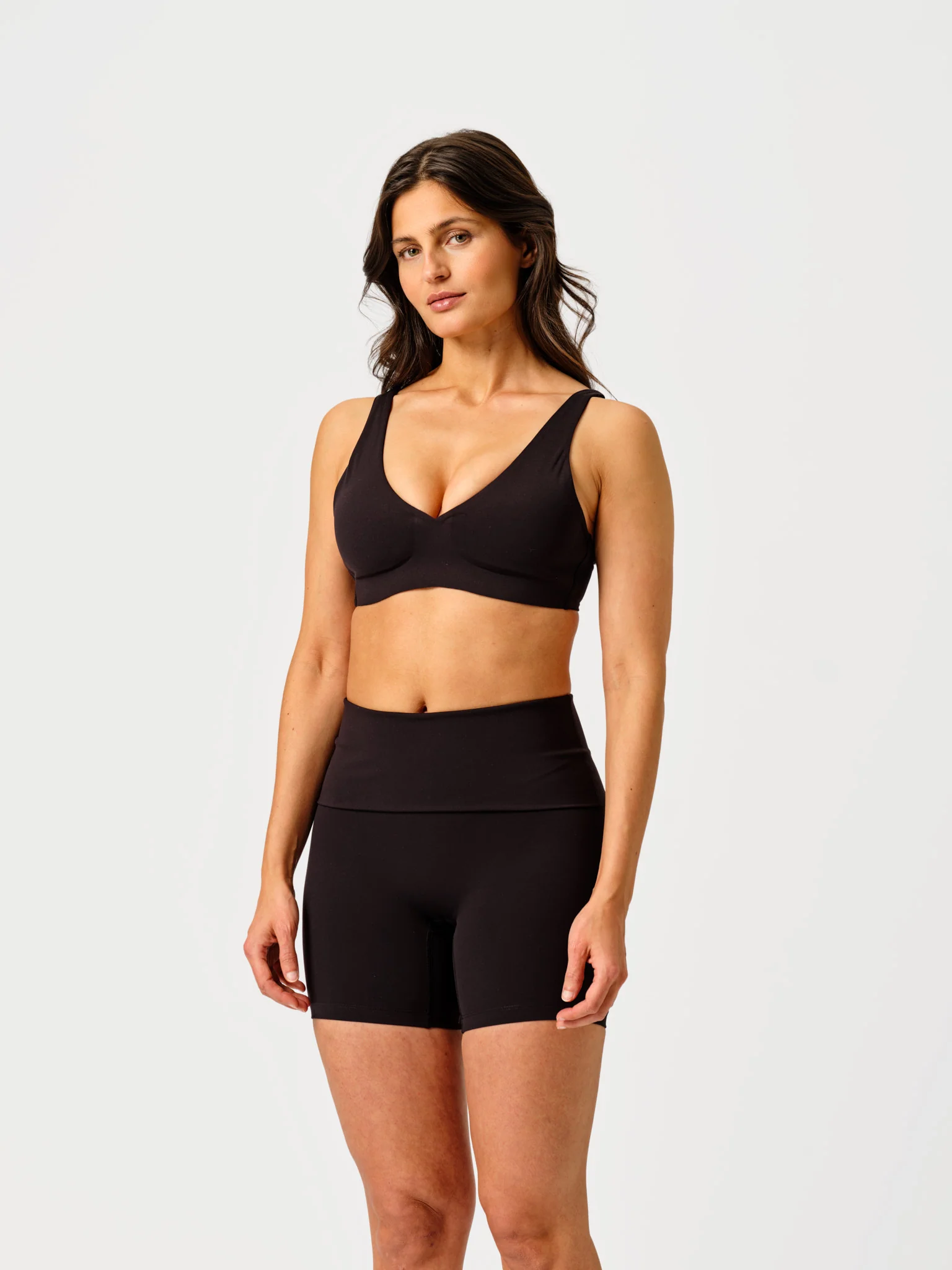 Foldover Shorts Black - Image 2