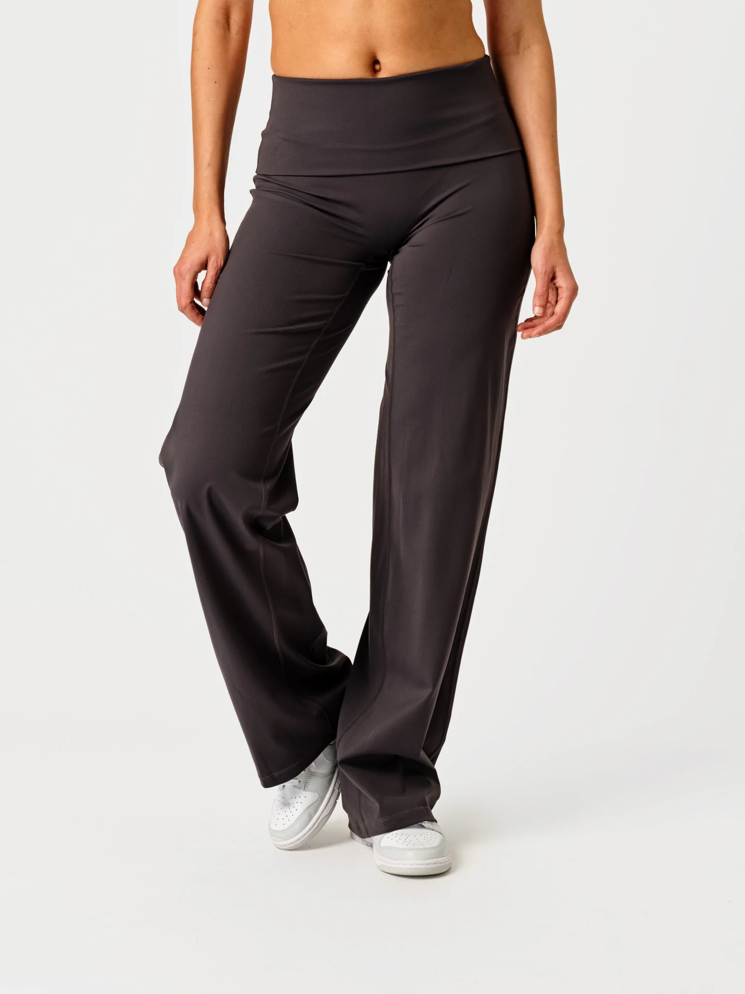 Foldover Straight Leg Deep Grey - Image 2