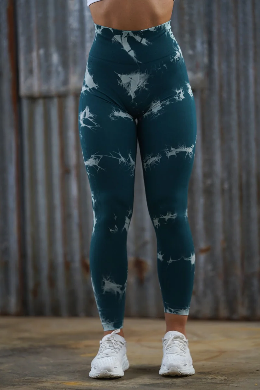 Marble Scrunch - Azure - Image 4