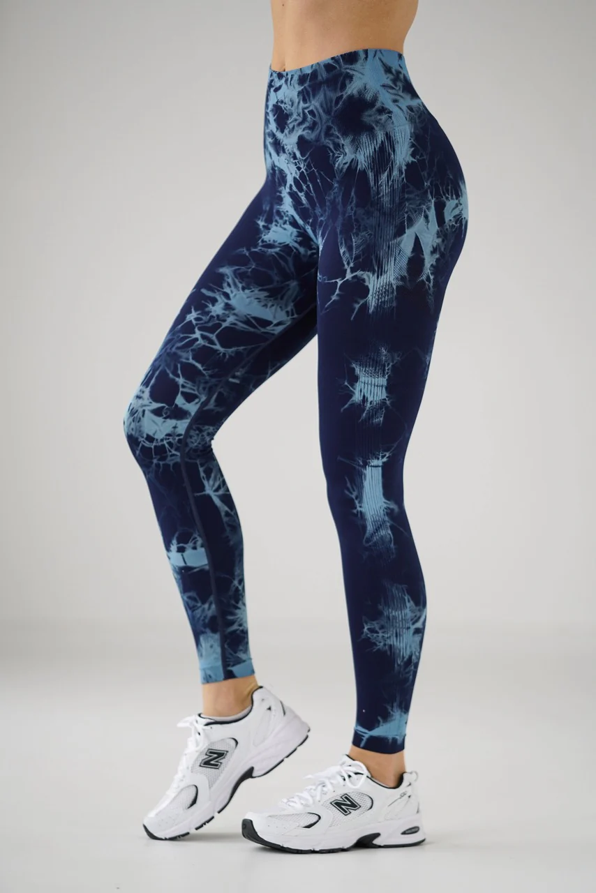 Marble Scrunch - Navy - Image 2