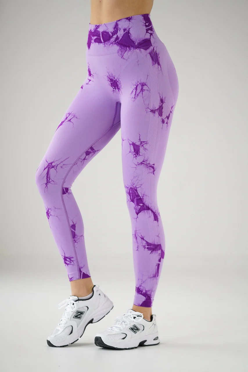 Marble Scrunch  - Purple - Image 2