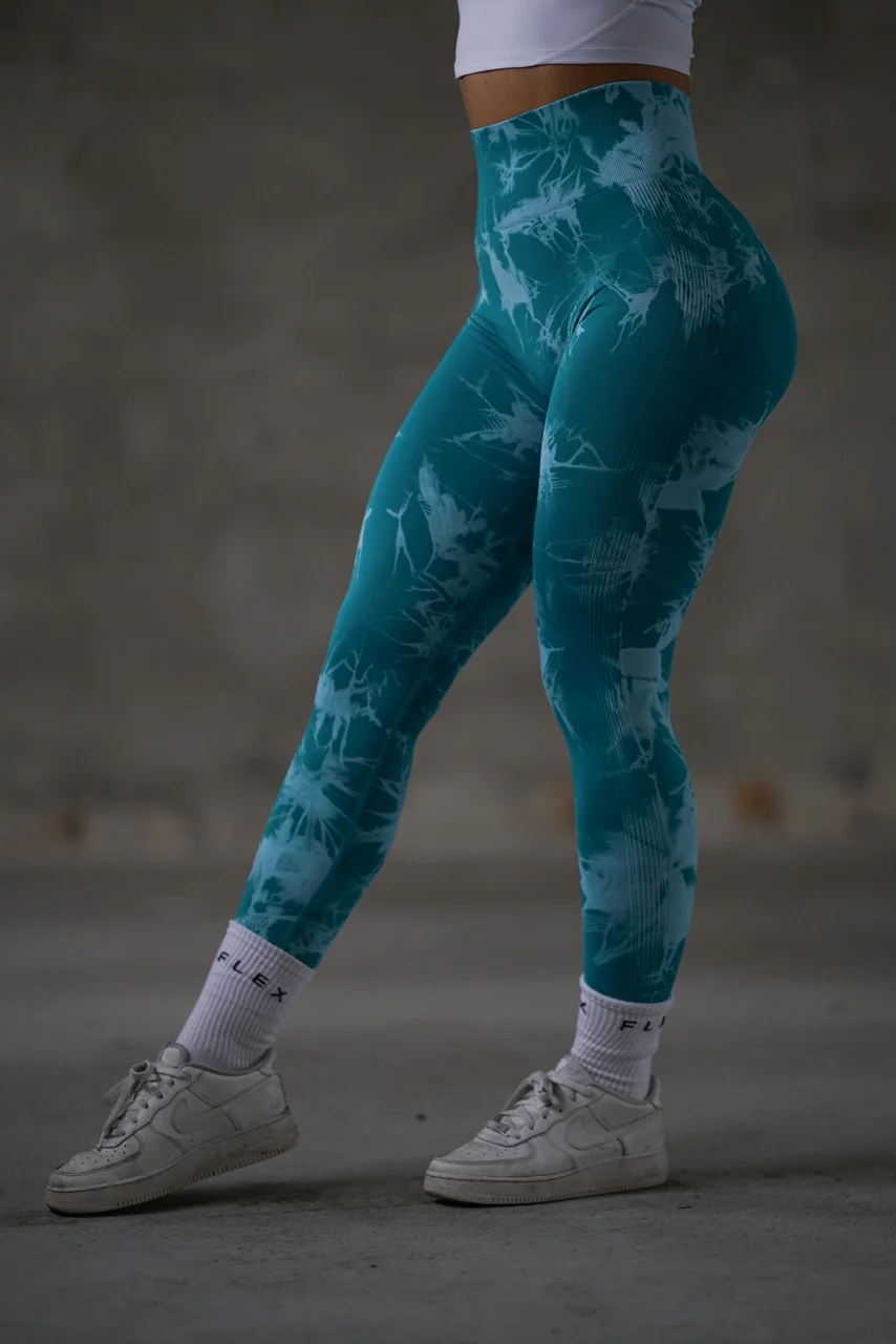 Marble Scrunch - Turquoise - Image 3