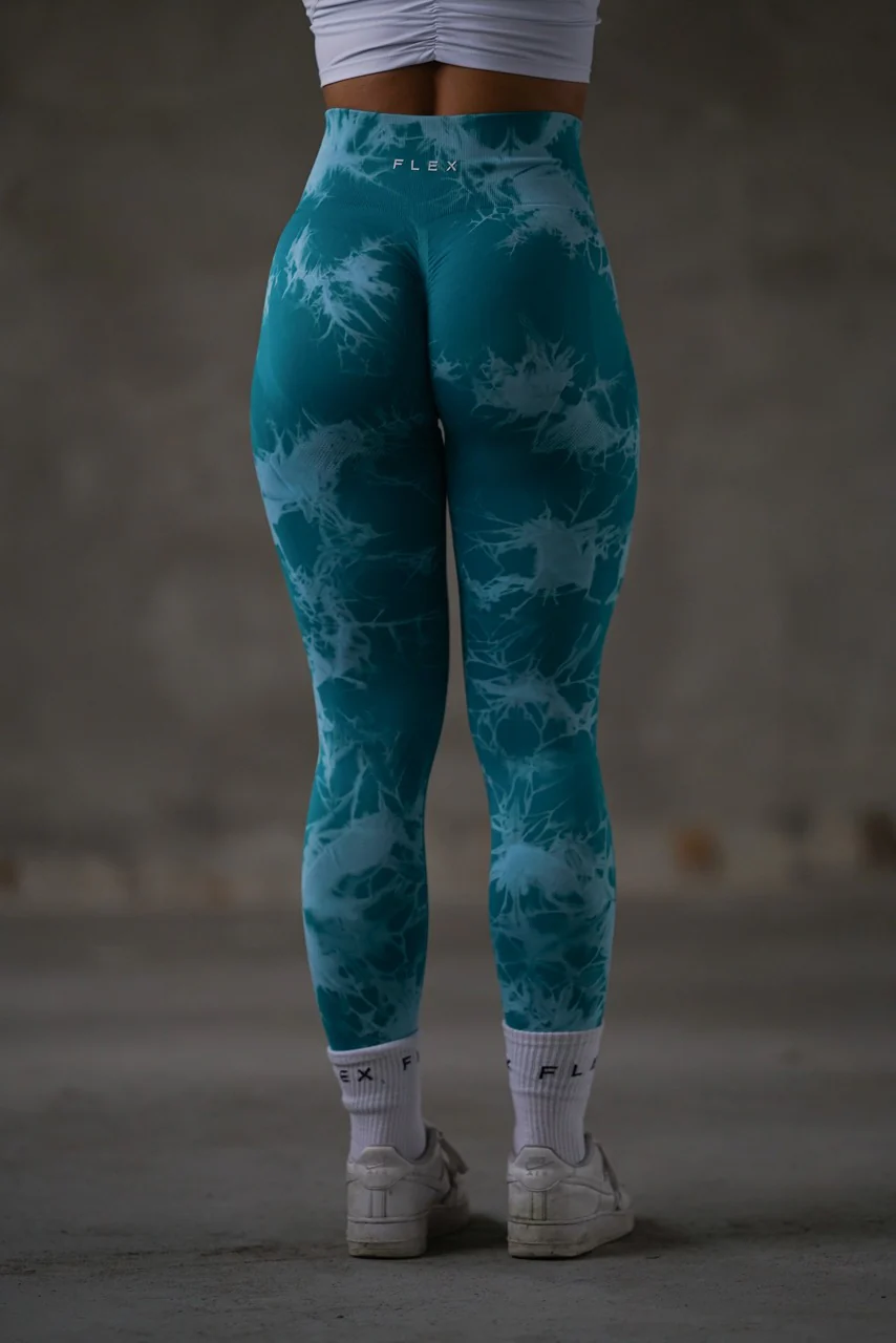 Marble Scrunch - Turquoise - Image 5