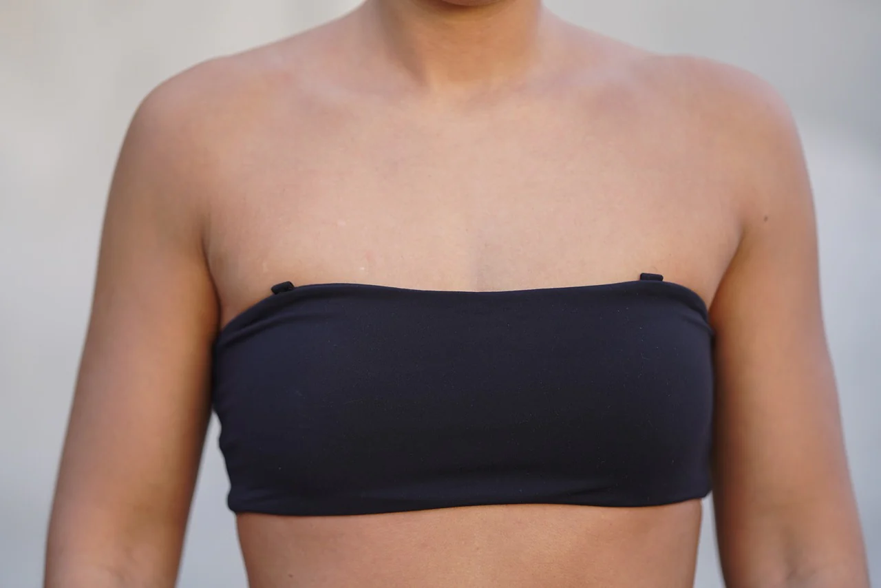 Opule Bandeau Bra - Black - Image 3