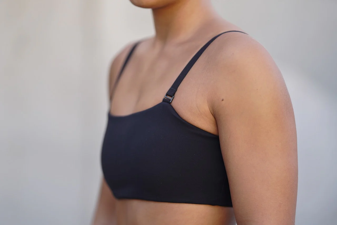 Opule Bandeau Bra - Black - Image 5