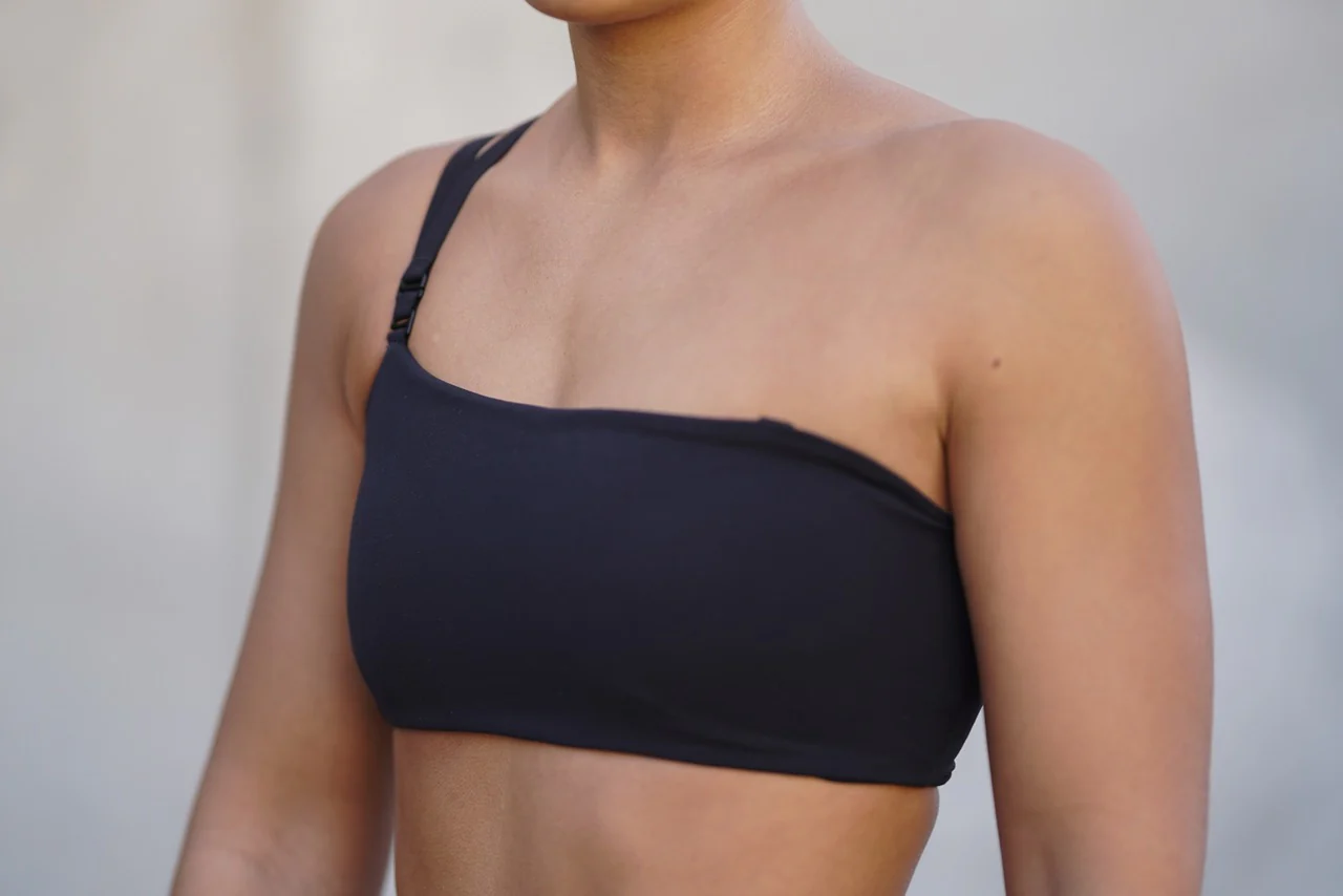 Opule Bandeau Bra - Black - Image 7