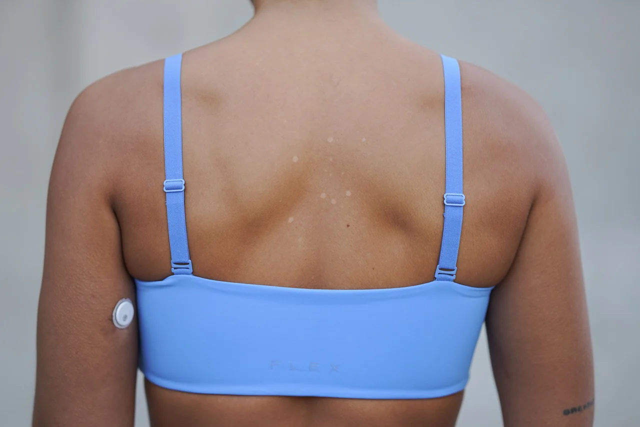 Opule Bandeau Bra - Sky blue - Image 3