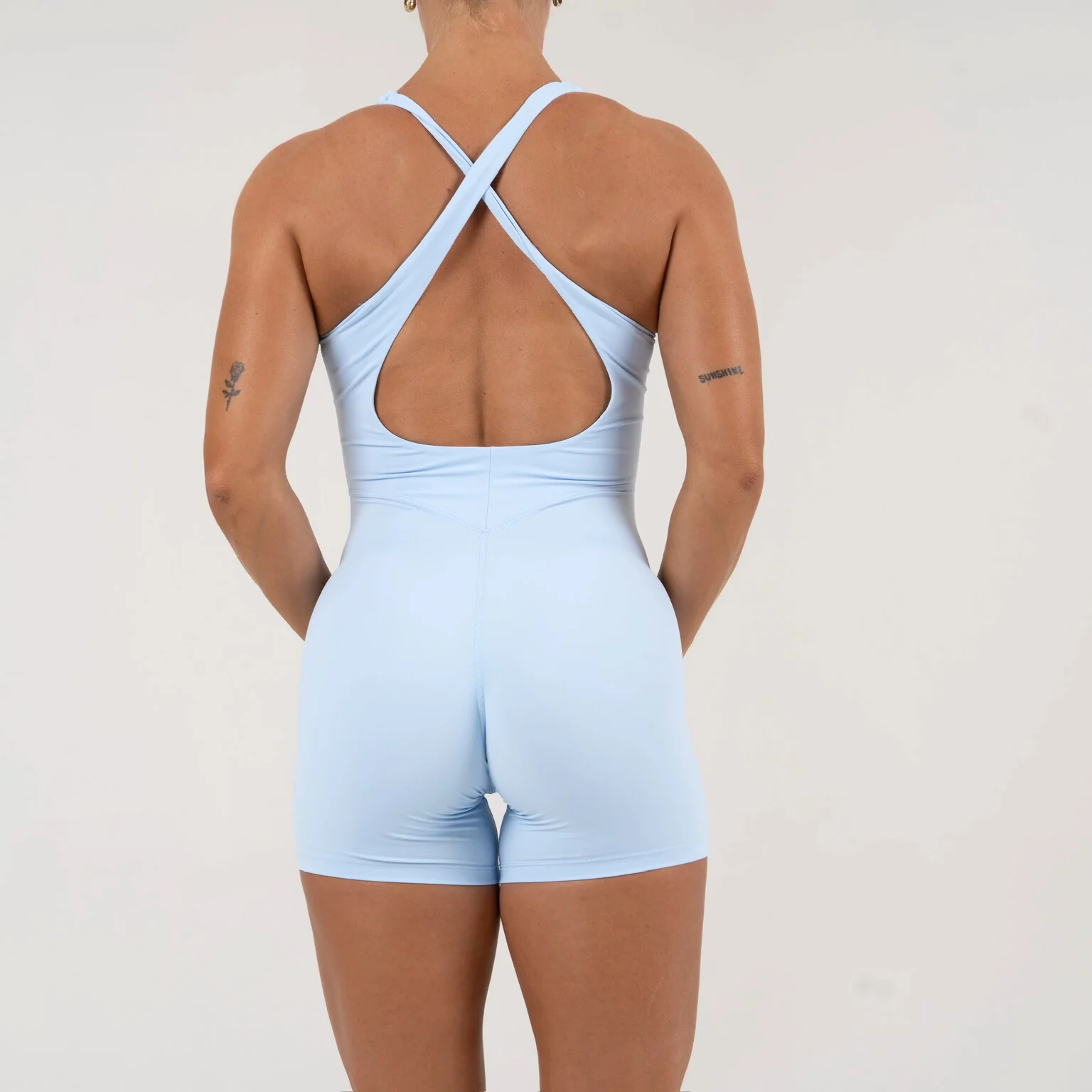 Opule Jumpsuit - Baby Blue - Image 8
