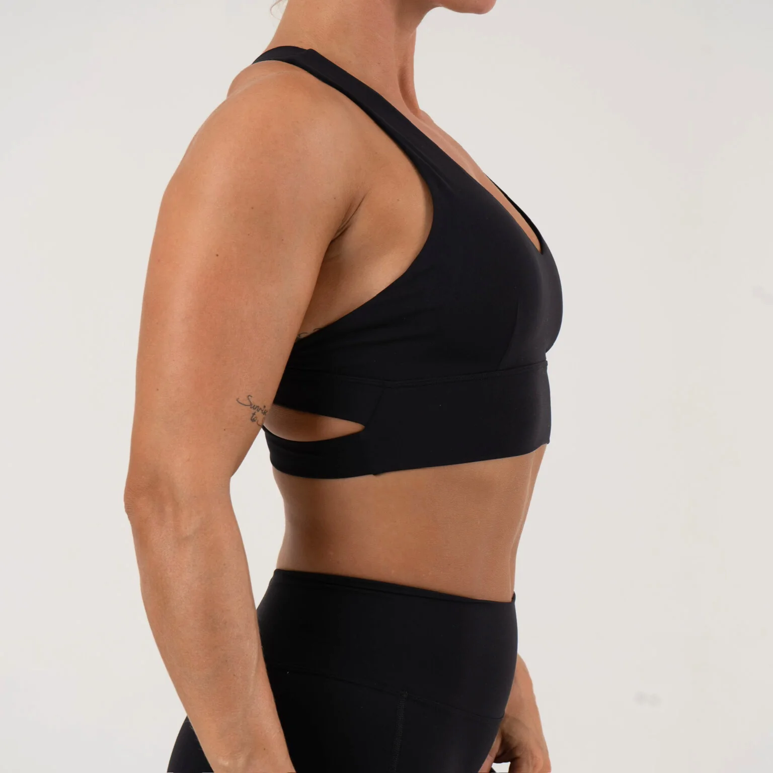 Opule Reset Bra - Black - Image 2