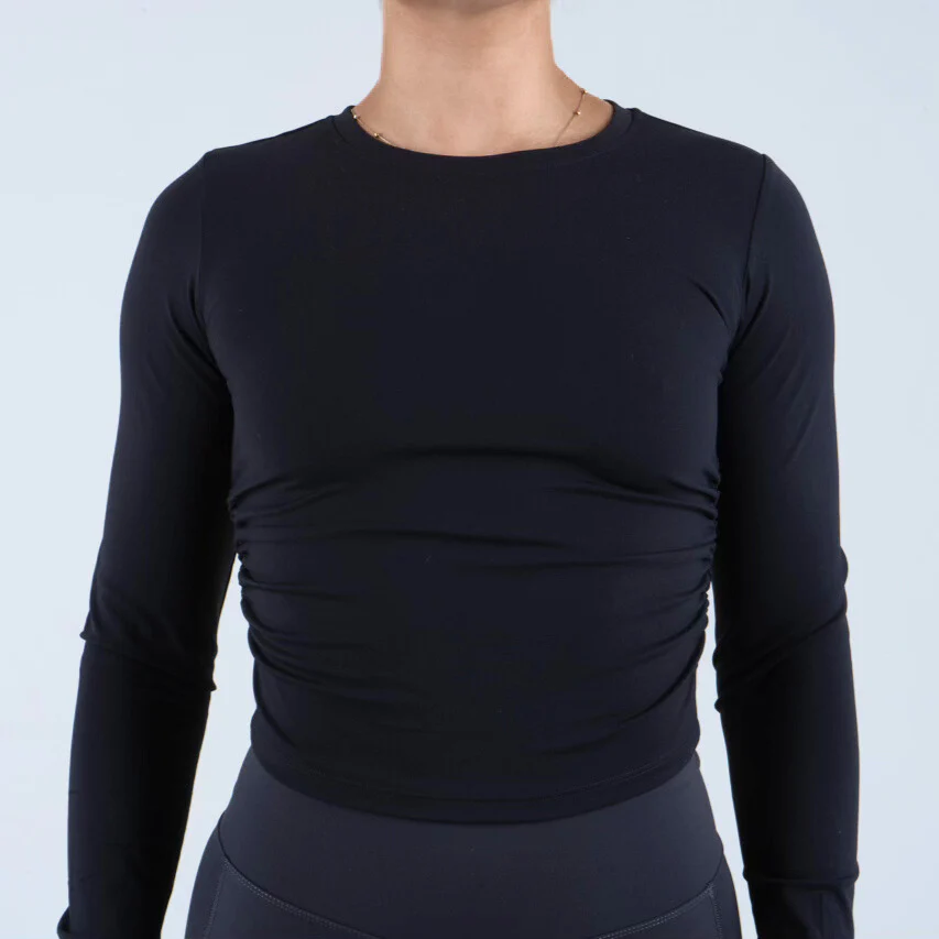 Opule Scrunch Longsleeve - Black - Image 3