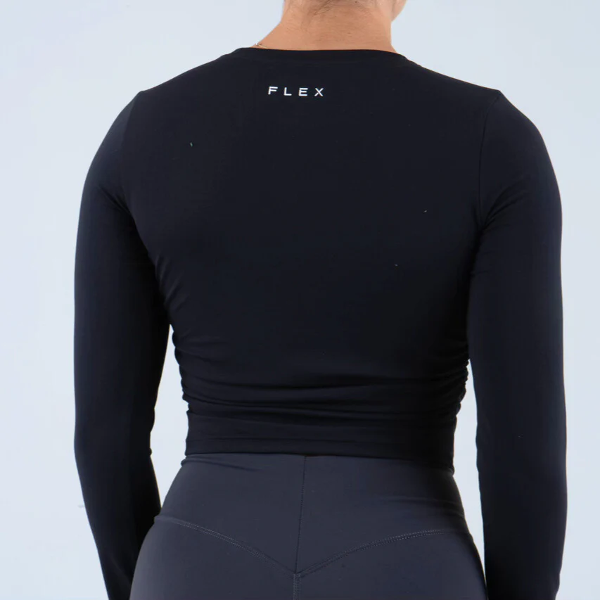 Opule Scrunch Longsleeve - Black - Image 5