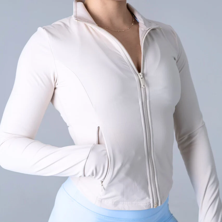 Opule Shape Jacket - Bone - Image 7