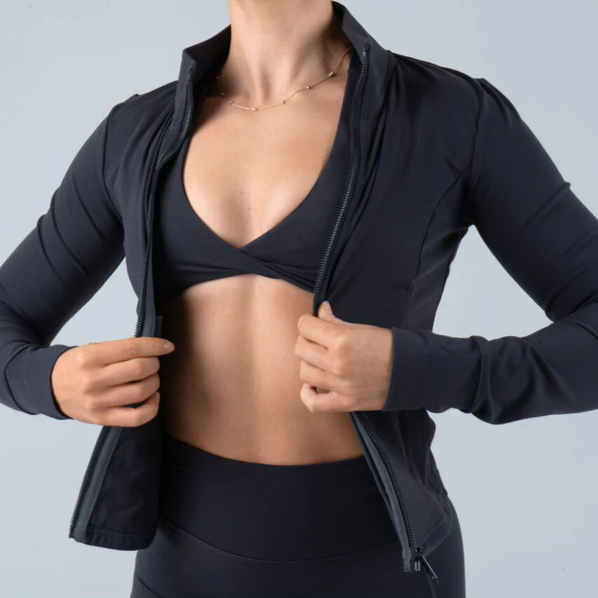 Opule Shape Jacket - Deep Grey - Image 3