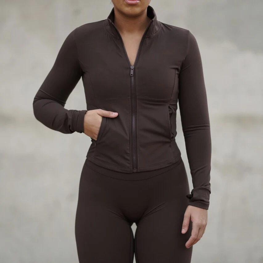 Opule Shape Jacket - Espresso - Image 10