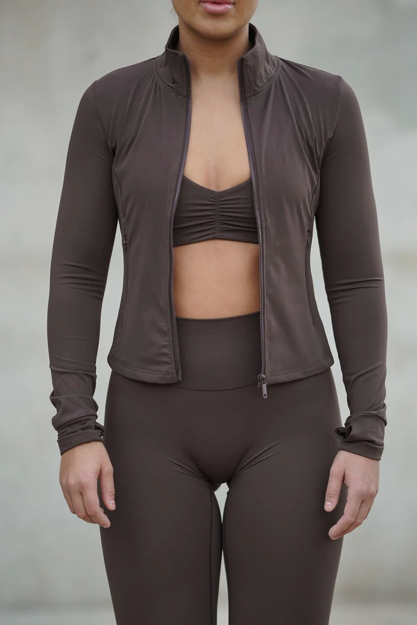 Opule Shape Jacket - Espresso - Image 6