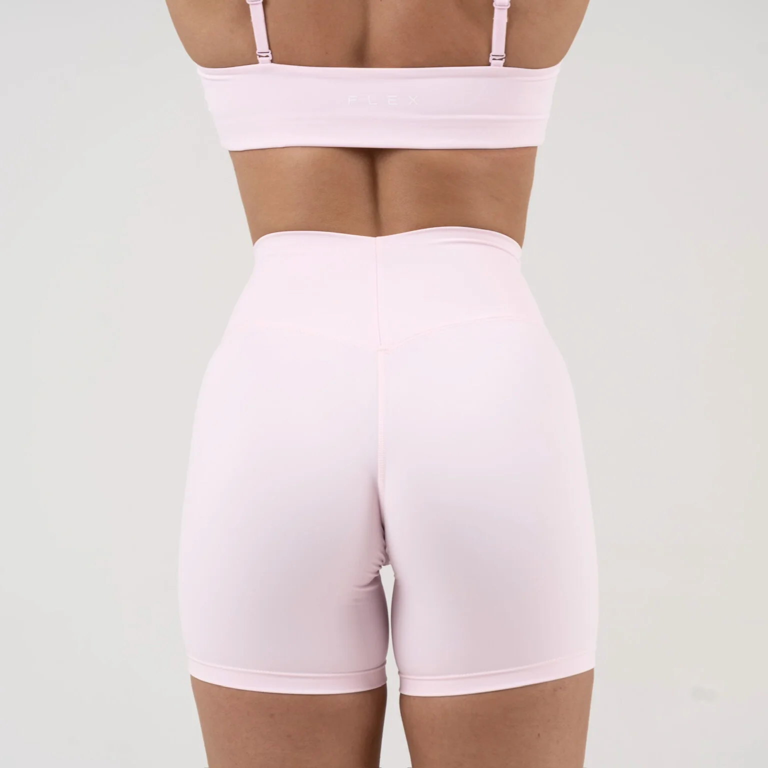 Opule Shape Shorts - Baby Pink - Image 3