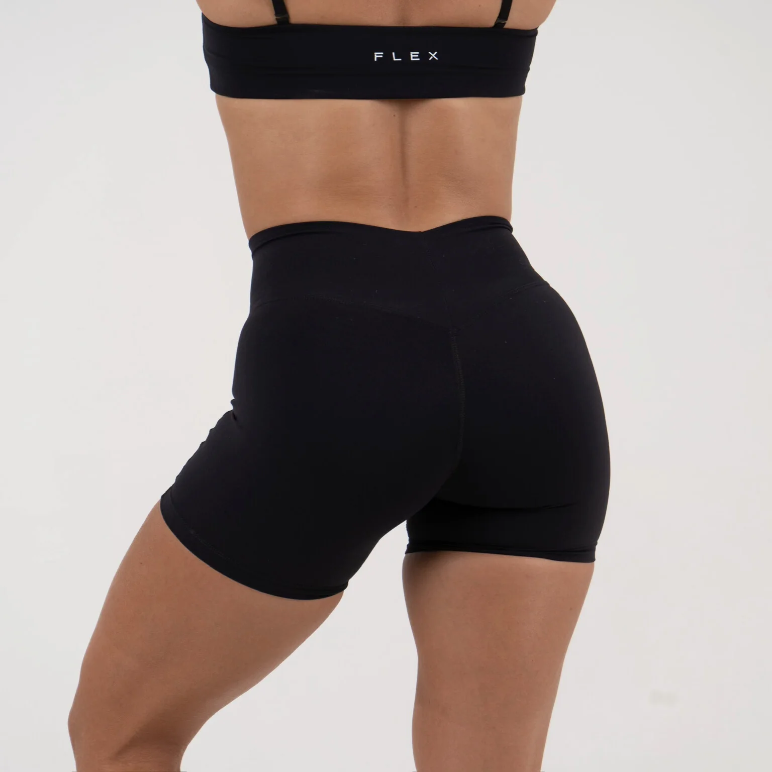 Opule Shape Shorts - Black - Image 3