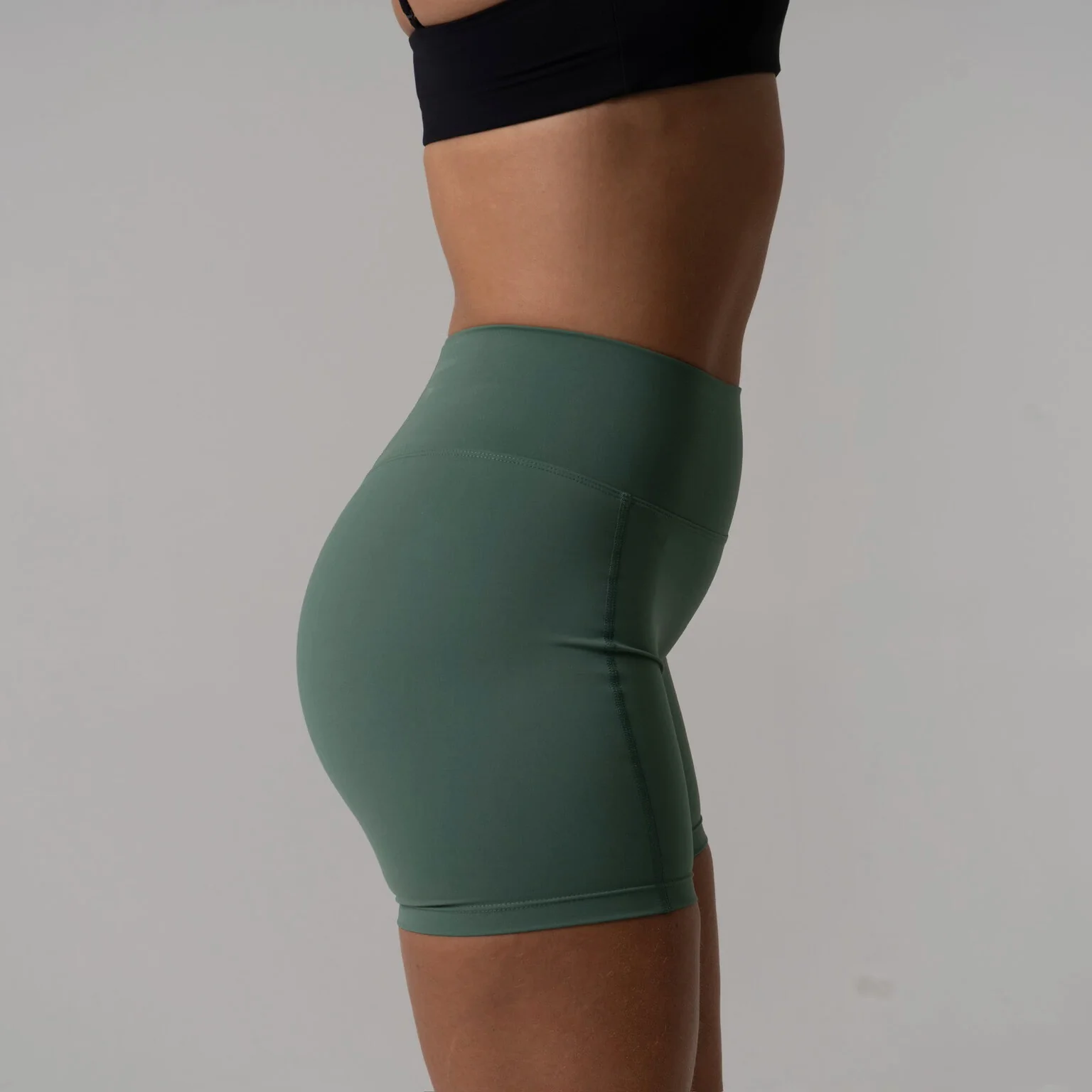 Opule Shape Shorts - Turf Green - Image 3