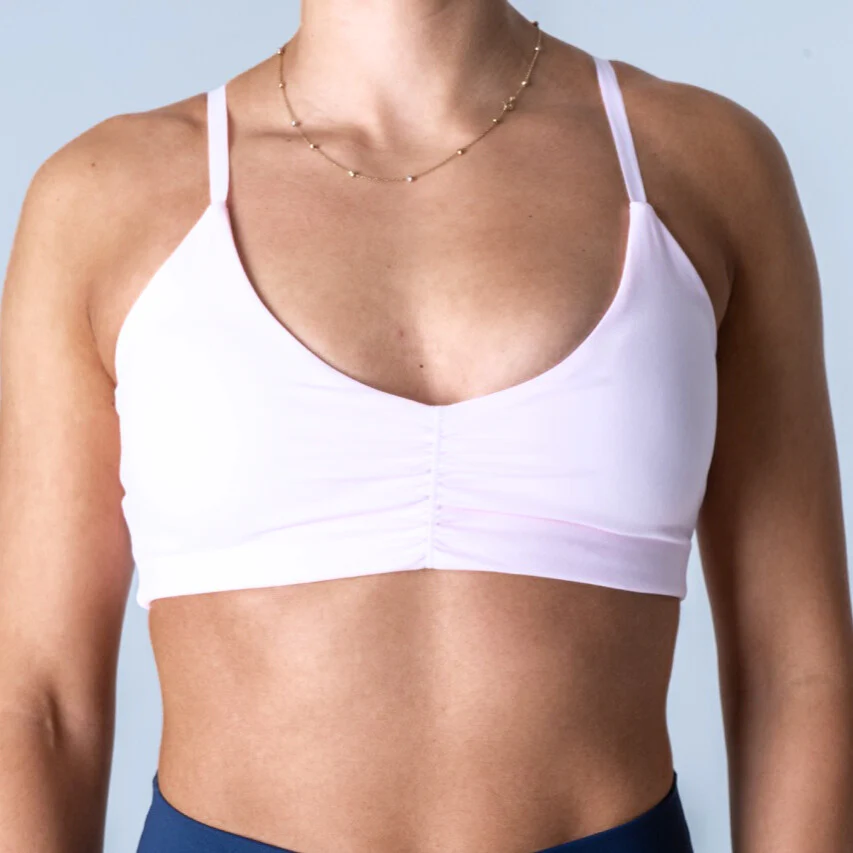 Opule Triangle Bra - Baby Pink - Image 2