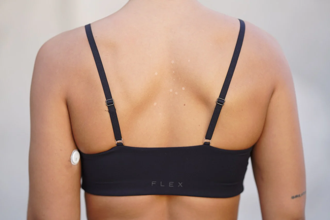 Opule Triangle Bra - Black - Image 3