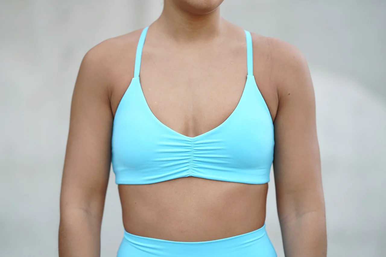 Opule Triangle Bra - Bright Blue - Image 2