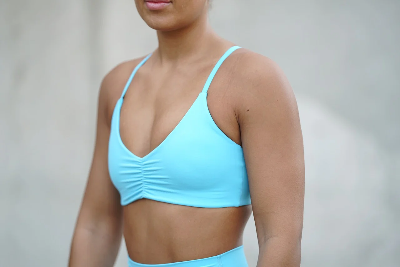 Opule Triangle Bra - Bright Blue - Image 4