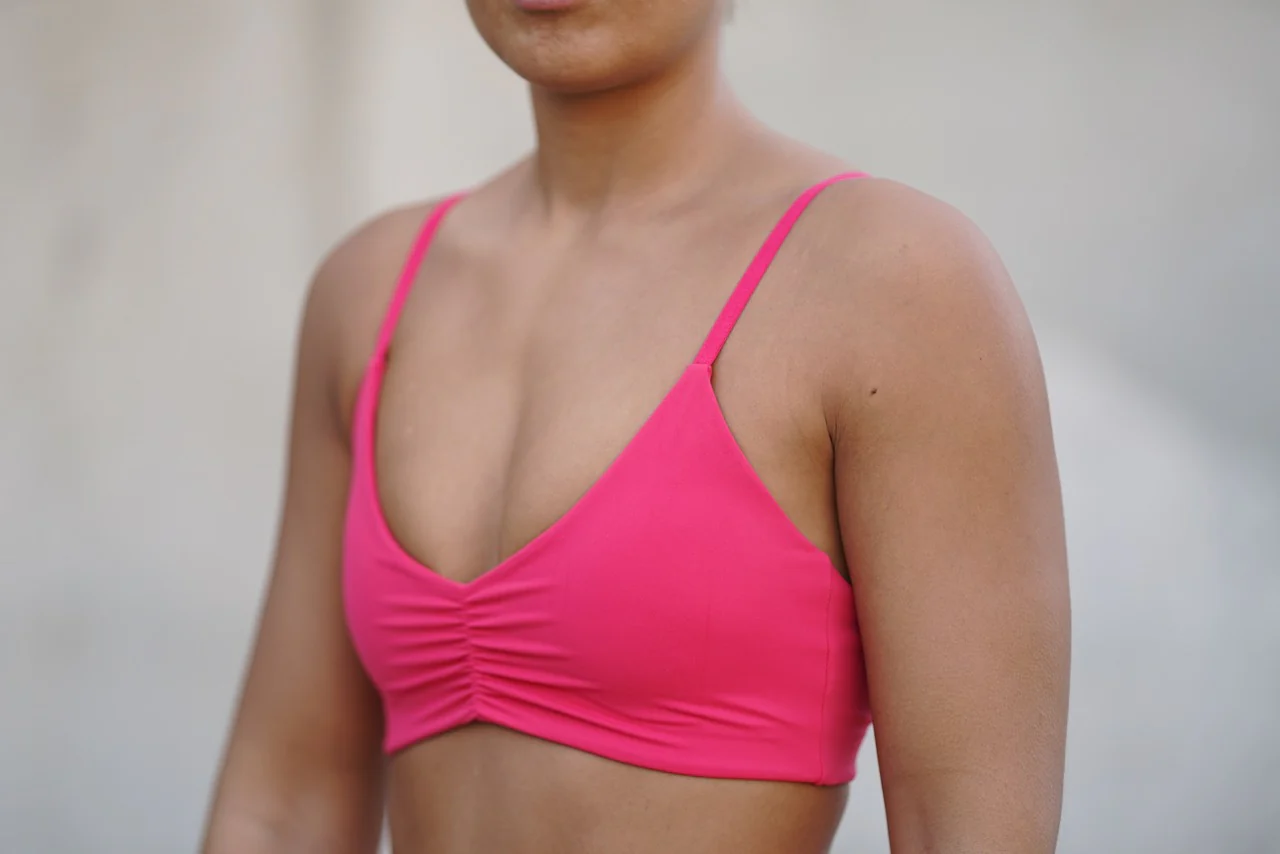 Opule Triangle Bra - Magenta - Image 2
