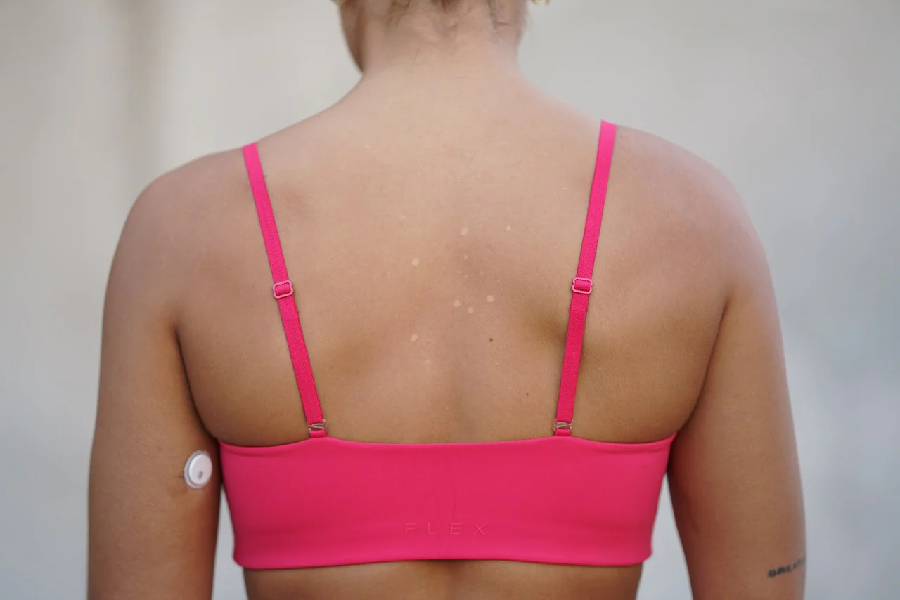 Opule Triangle Bra - Magenta - Image 3