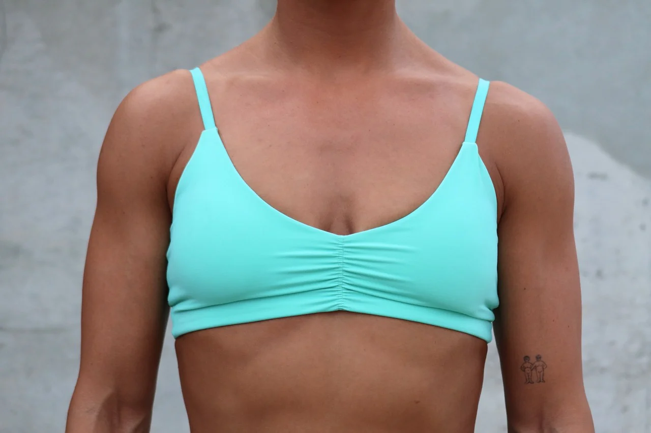 Opule Triangle Bra - Turqouise - Image 2