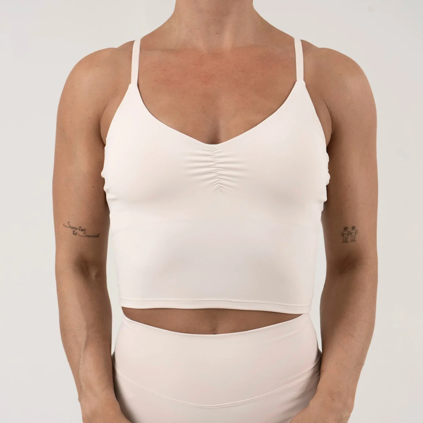 Triangle Shape Top - Bone - Image 4