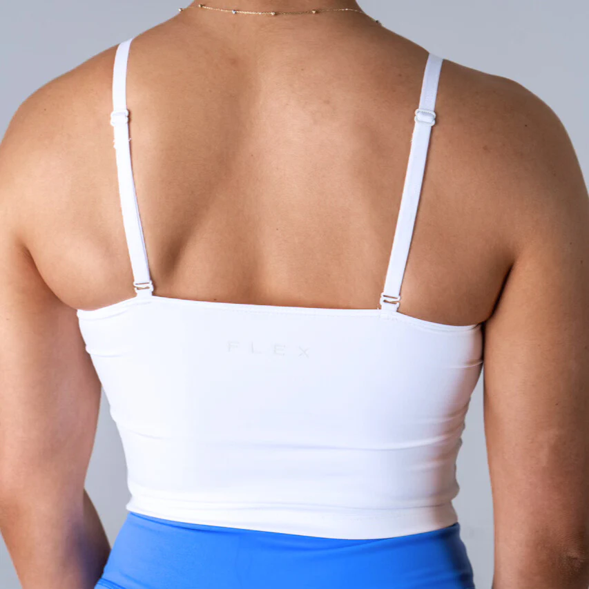 Triangle Shape Top - White - Image 3