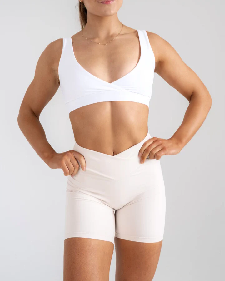 Wrap shorts Bone - Image 3