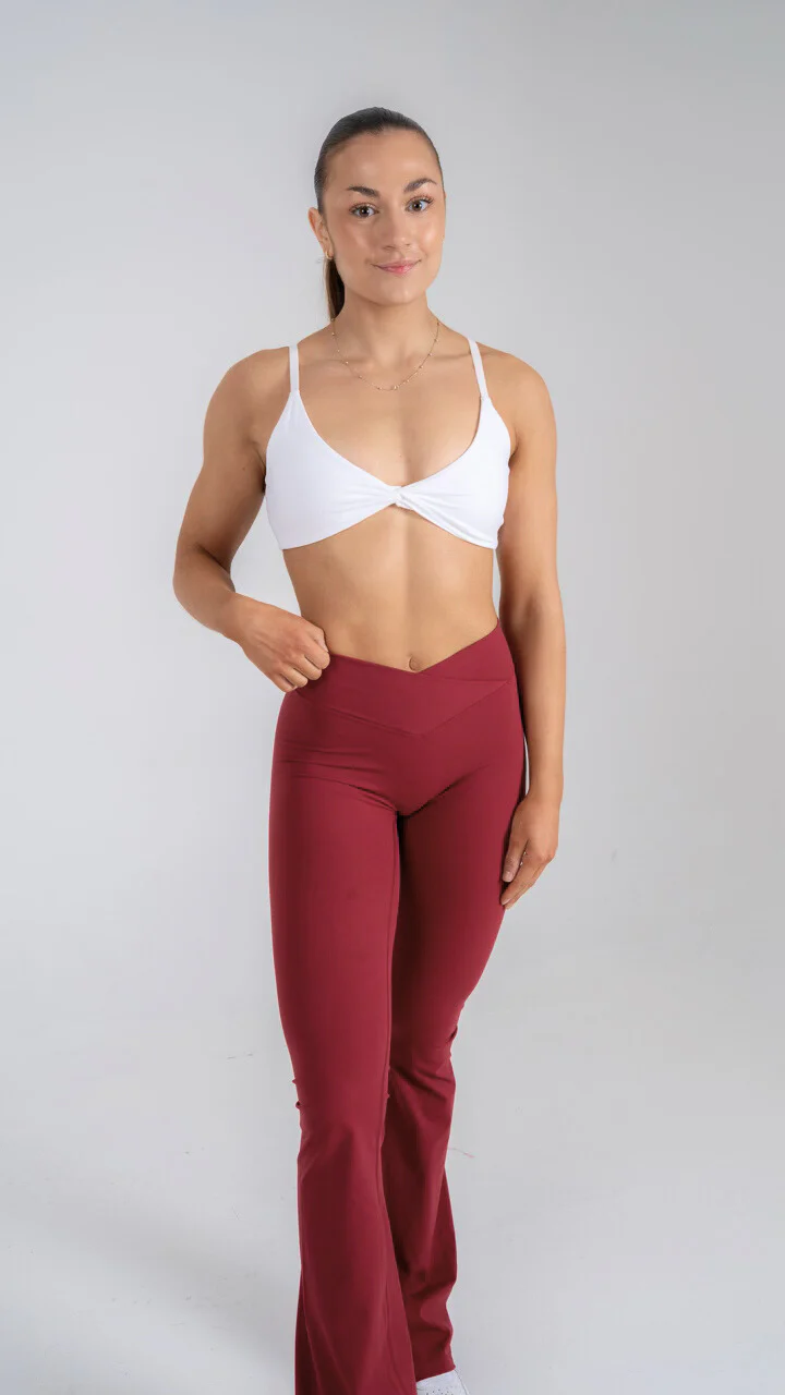Opule Wrap Yoga Burgundy - Image 3