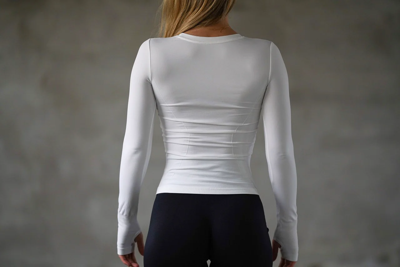 Prime Longsleeve - White - Image 3
