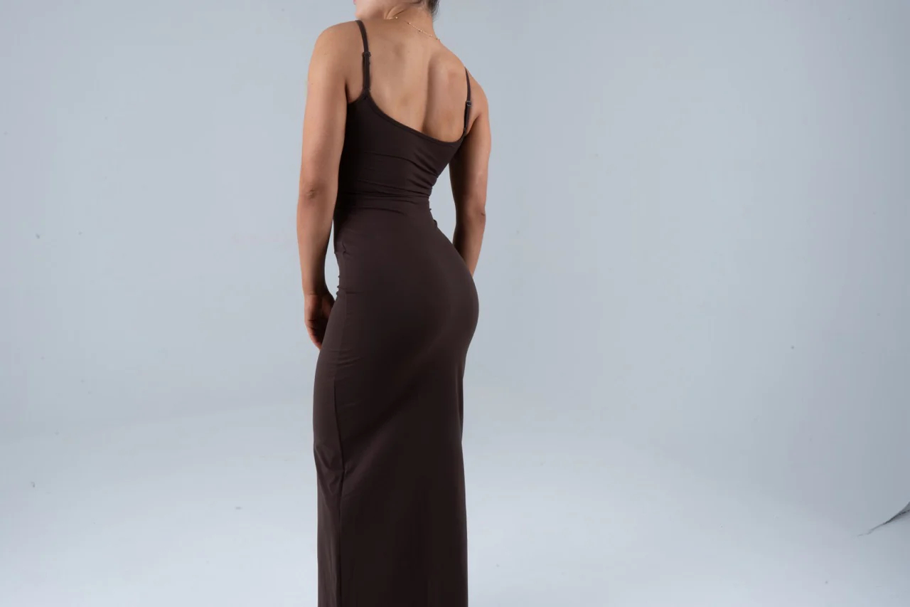 Shape long dress Espresso - Image 10