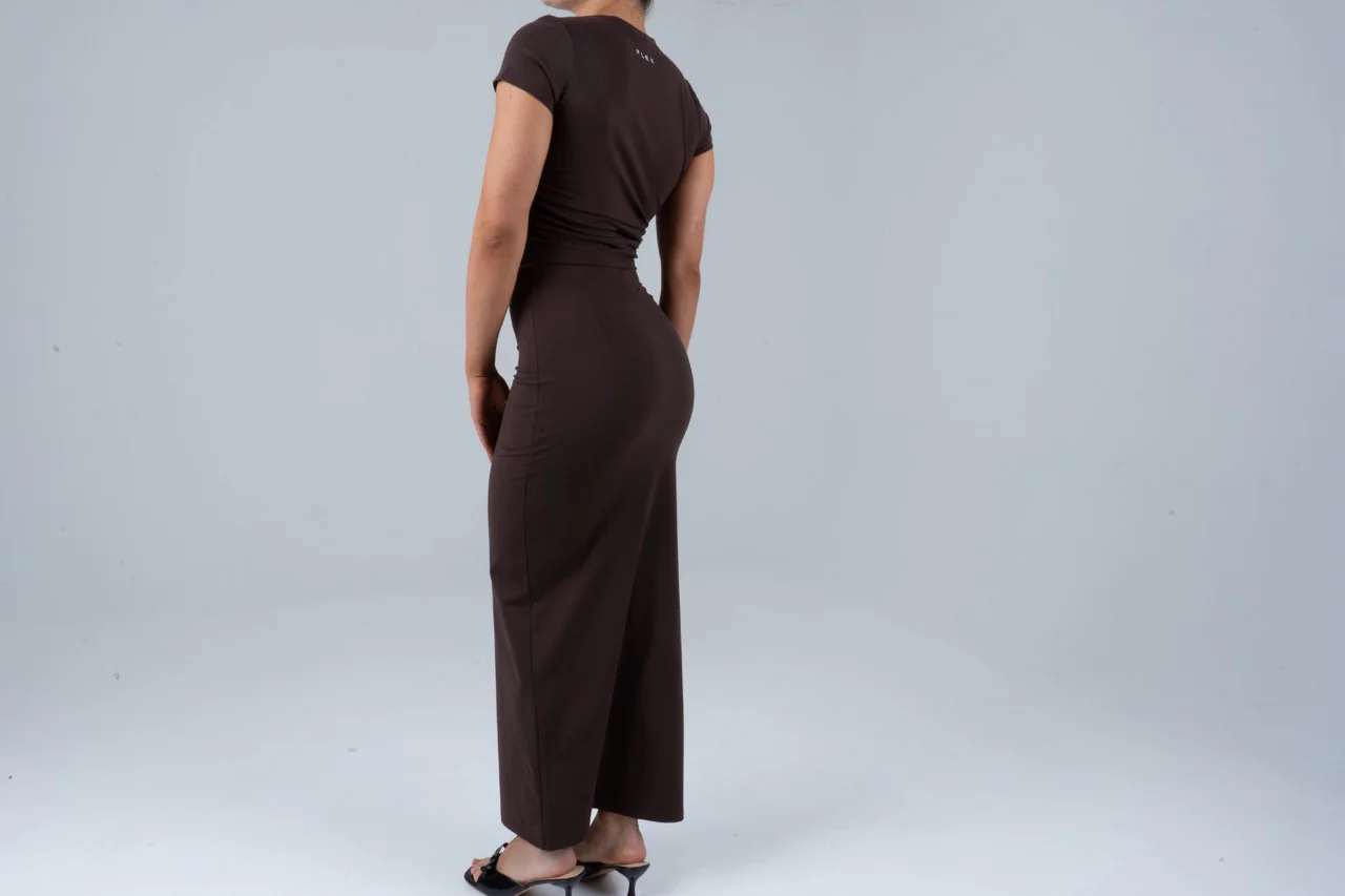 Shape Skirt long Espresso - Image 4