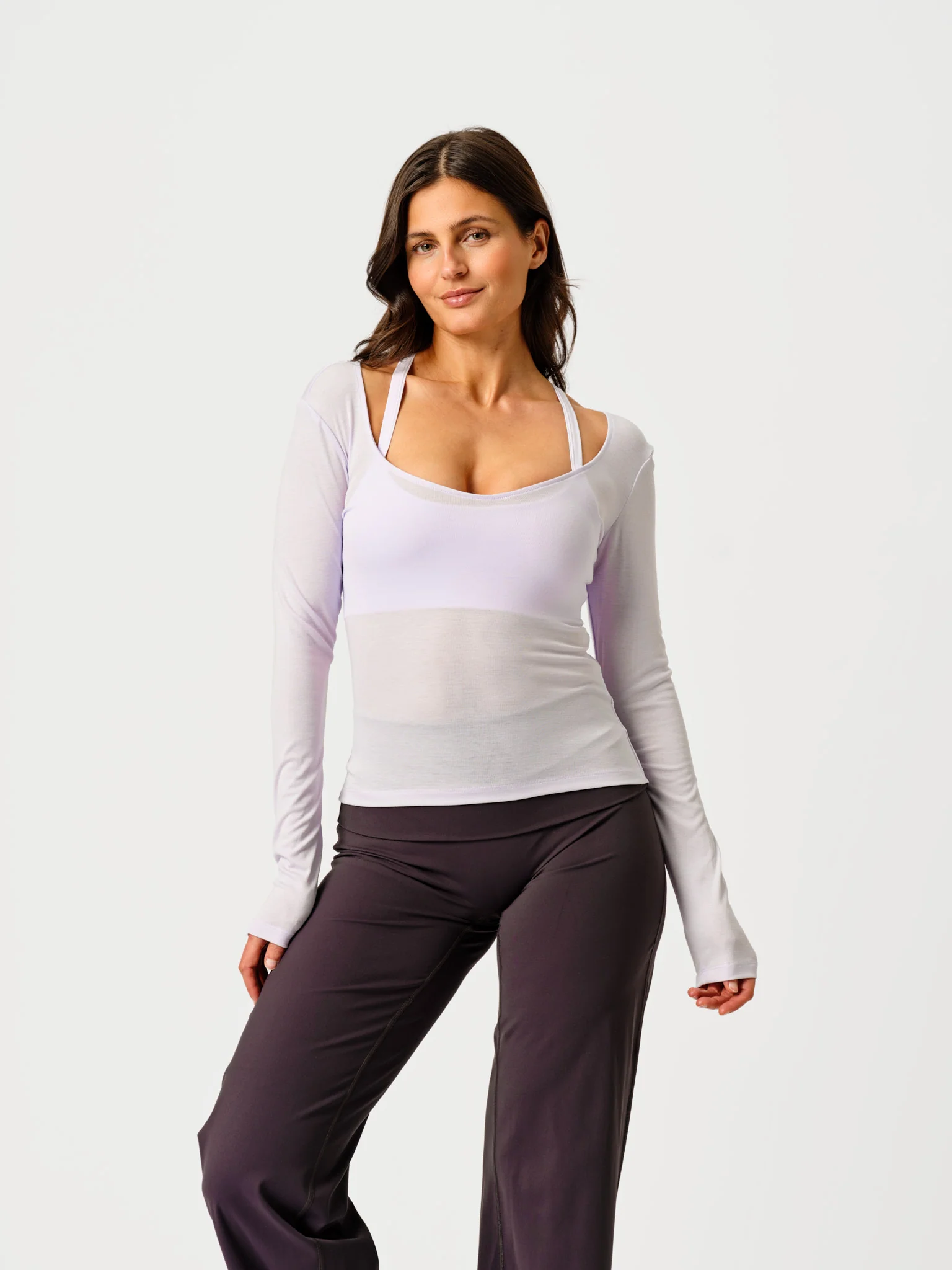 Soft longsleeve Lavender - Image 3